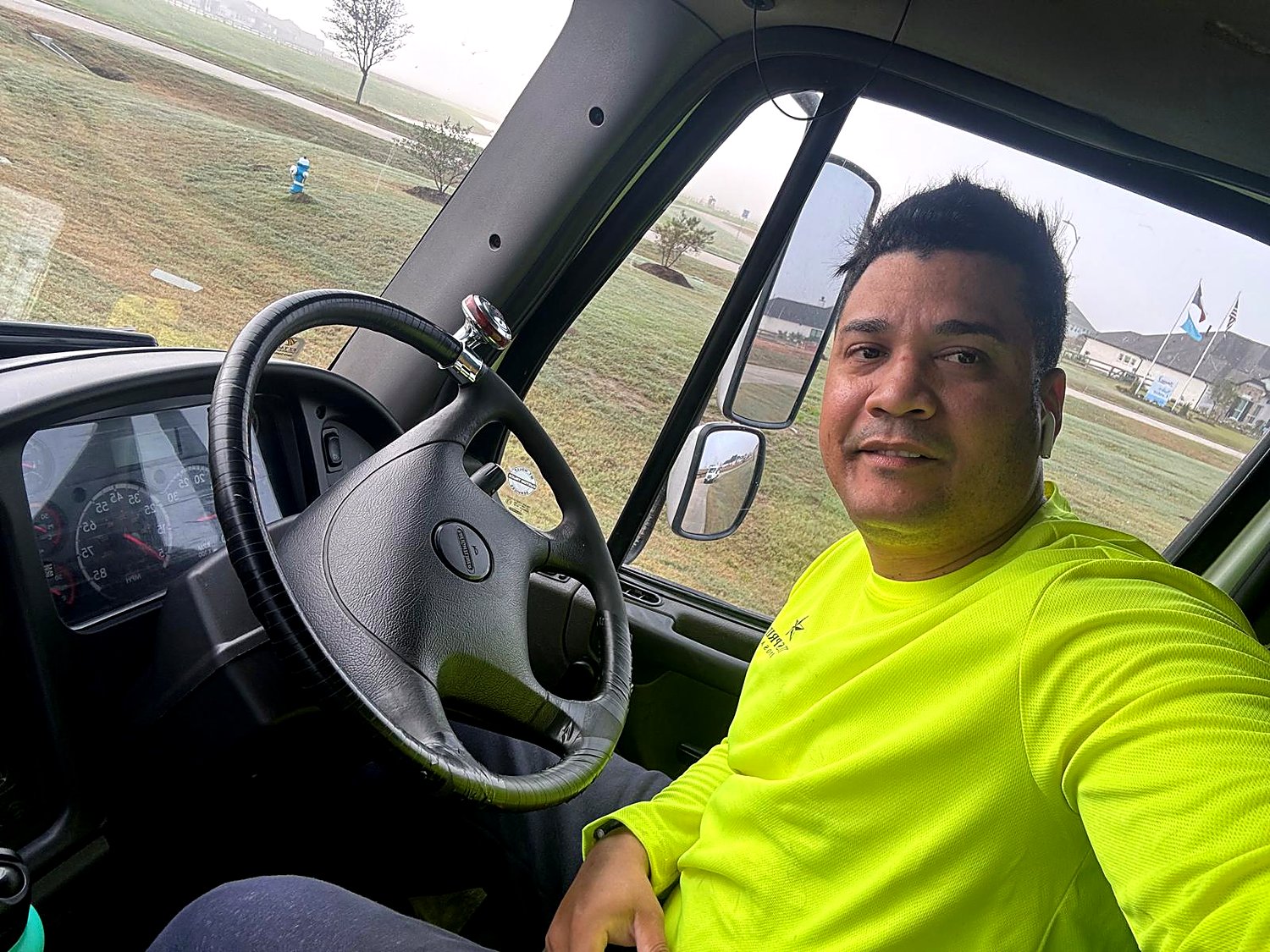 Conduciendo para Texas Pride Disposal